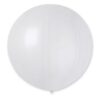 #BL Balon GM220, kula metalik 0.65m - biała 29