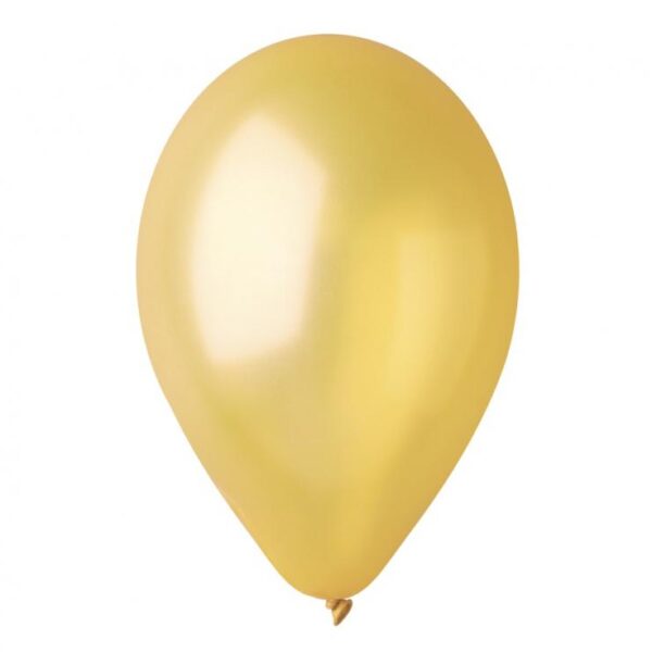 #BL Balony GM90 metal 10" - złote Dorato 74/ 100 szt.