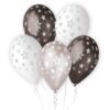 #BL Balony Premium Hel GWIAZDY SREBRNE, 13 cali/ 6 szt.