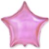#BFK Balon foliowy 18" FX - Gwiazda (j. różowa), niepakowany