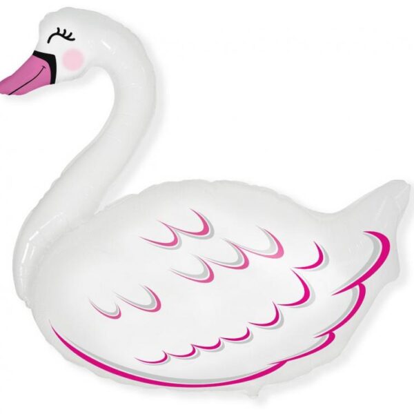 #BFK Balon foliowy 24"  FX - Łabędź, niepakowany