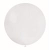 #BL Balon G40 pastel kula 1.00m - biała 01