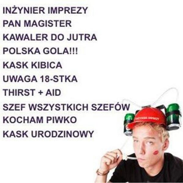 #PPI Naklejka na piwny kask