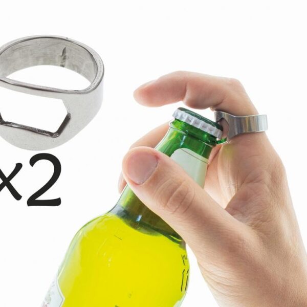 #PPI Otwieracz do butelek "Pierścionek"/ 2 szt. WYPRZ