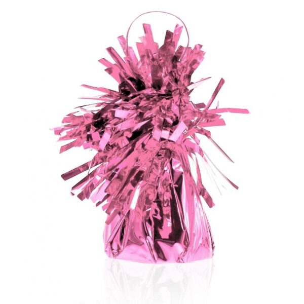 #BAC Ciężarek foliowy do balonów z helem, j. różowy, 145 g/ 1 szt.