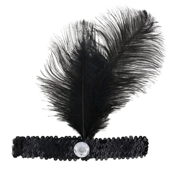 #STAO Opaska Retro - Kabaret, czarna