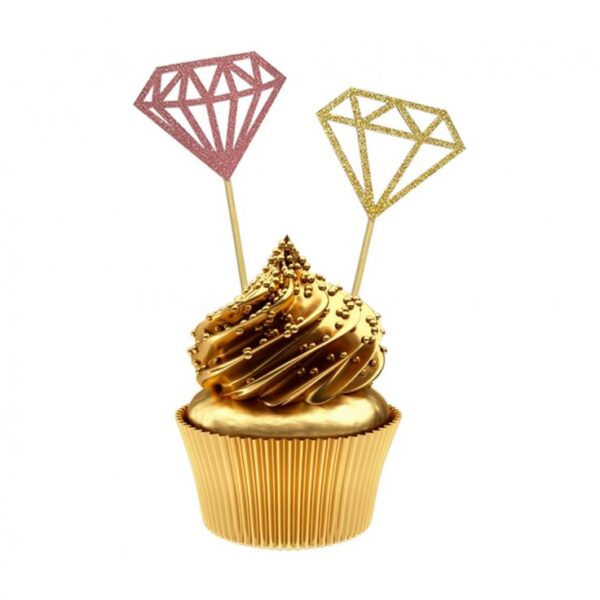 #DEI Pikery Diament, mix, 6 szt.