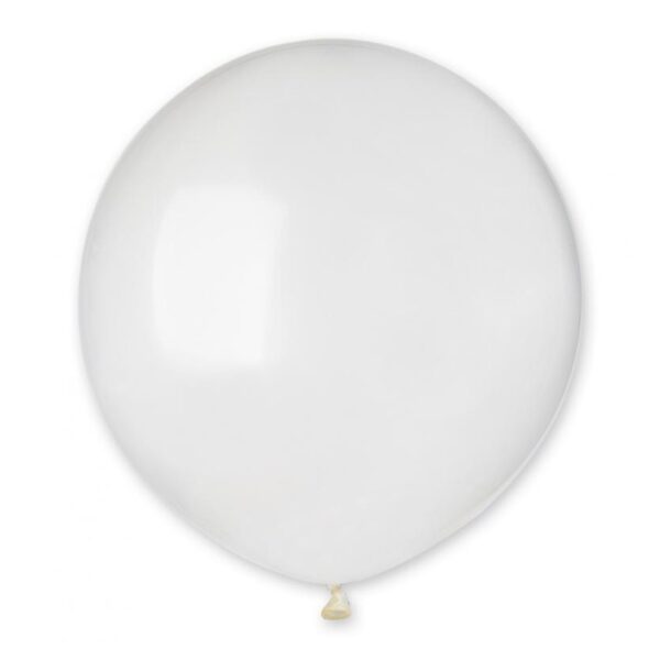 #BL Balony G150 krystaliczne 19" - transparentne 00/ 50 szt. KK