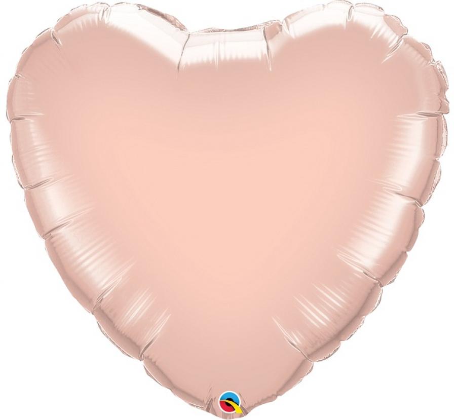 #BFK Balon foliowy 18" QL HRT "Rose Gold"