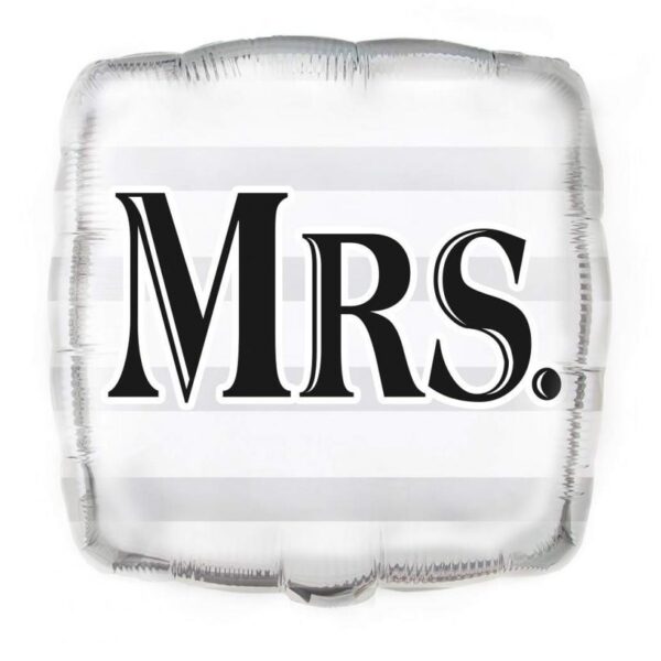 #BFK Balon foliowy UQ 18" SQR "Mrs." KK