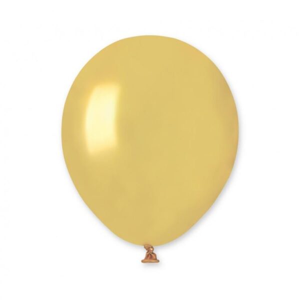 #BL Balony AM50 metal 5" - Złote Dorato 74/ 100 szt.