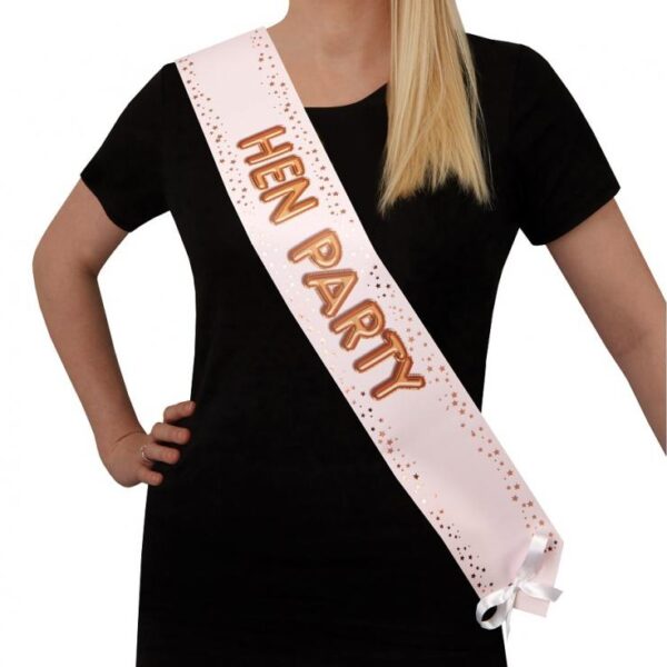 #STAI Szarfa na wieczór panieński Glitz & Glamour, 4 sztuki