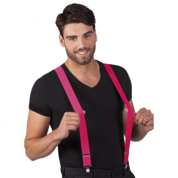 #STAI Szelki neonowy róż