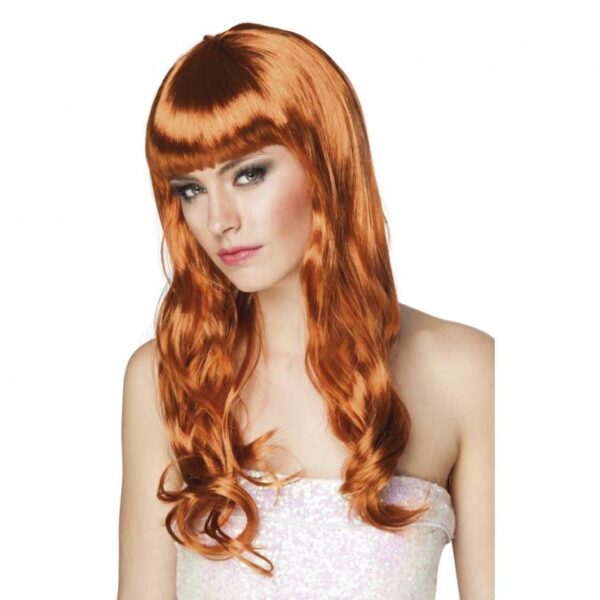 #STAP Peruka Elegancka Dziewczyna, miedziana
