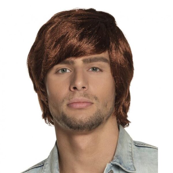 #STAP Peruka męska Tyler, brązowy
