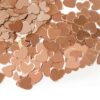 #DEKO Konfetti papierowe B&C Serca, różowo-złote, 12 g