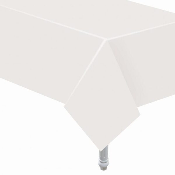 #ZOB Obrus papierowy biały, 132x183 cm