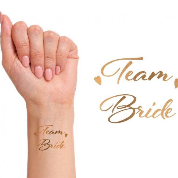 #PPI Zestaw tatuaży GoGirls, złote, 16 elementów