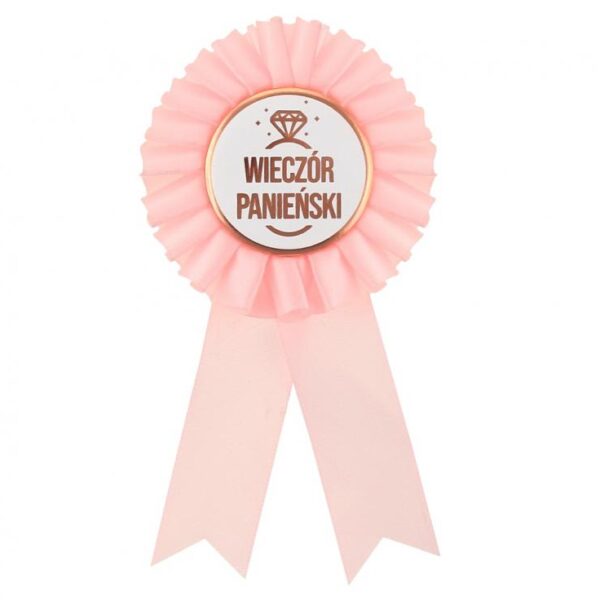 #STAI Kotylion Wieczór Panieński, jasnoróżowy KK