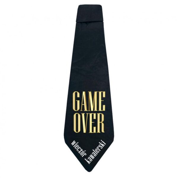 #STAI Krawat Game Over - B&G Party, 10x32 cm