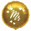 #BFK Balon foliowy 18" FX - Mr, złoty, pakowany KK