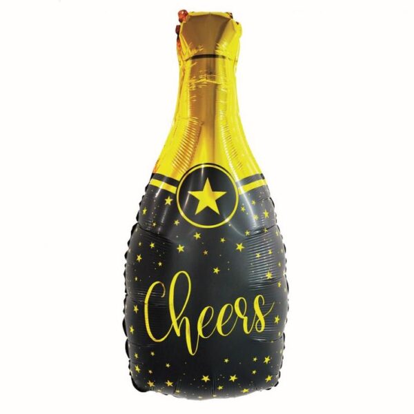 #BFK Balon foliowy B&C Szampan - Cheers, 35x76 cm