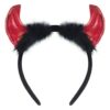 #STAO Opaska Rogi diabełka z futerkiem