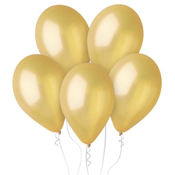 #BL Balony GM110 metal 12" - złoty Dorato 74/ 100 szt.