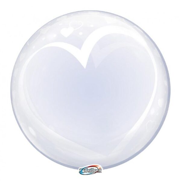 #BFK Balon Takara Bubble Balloon - Serca i serduszka, 400 mm/ 10 szt. (rozm. QL 18,5")