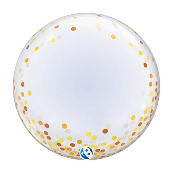 #BFK Balon Takara DECO Gold Confetti Dots, 24"