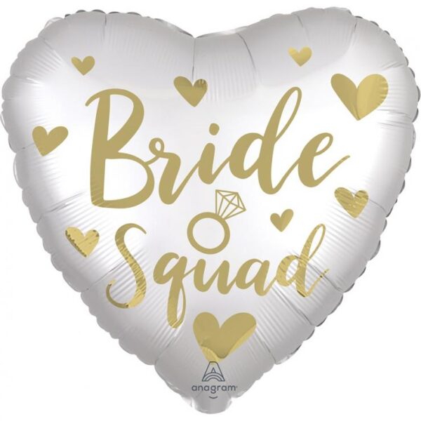 #BFK Balon foliowy 18 cali Satin Bride Squad, zapakowany
