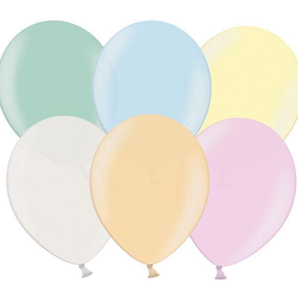 Balony 23cm, Perła Mix (1 op. / 100 szt.)