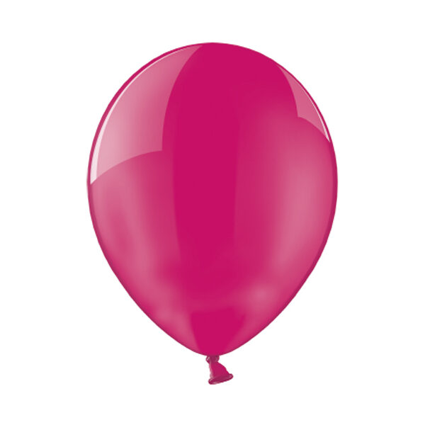 Balony 27cm, Crystal Fuchsia (1 op. / 100 szt.)