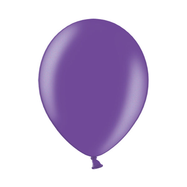 Balony 27cm, Metallic Purple (1 op. / 100 szt.)