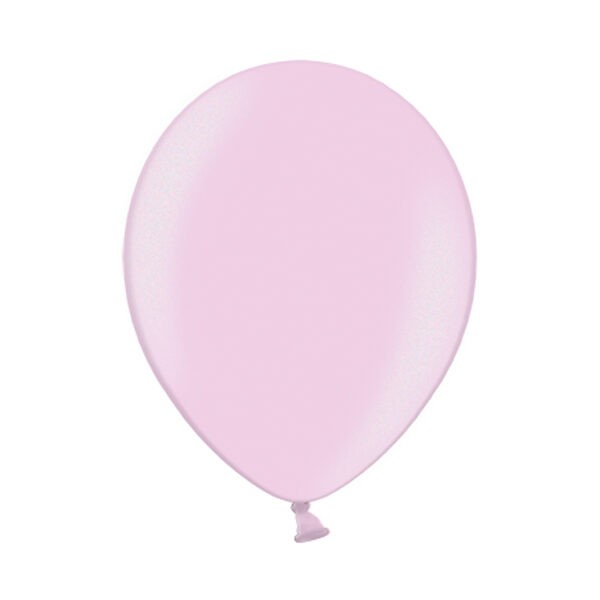 Balony 27cm, Metallic Pink (1 op. / 100 szt.)