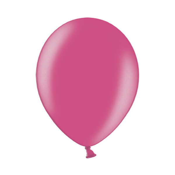Balony 30cm, Metallic Fuchsia (1 op. / 100 szt.)