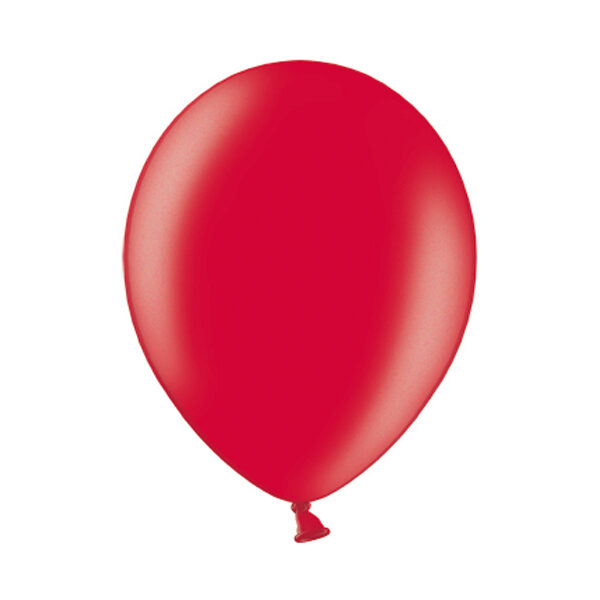Balony 30cm, Metallic Cherry Red (1 op. / 100 szt.)