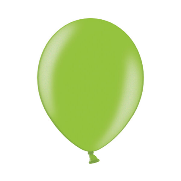 Balony 30cm, Metallic Lime Green (1 op. / 100 szt.)