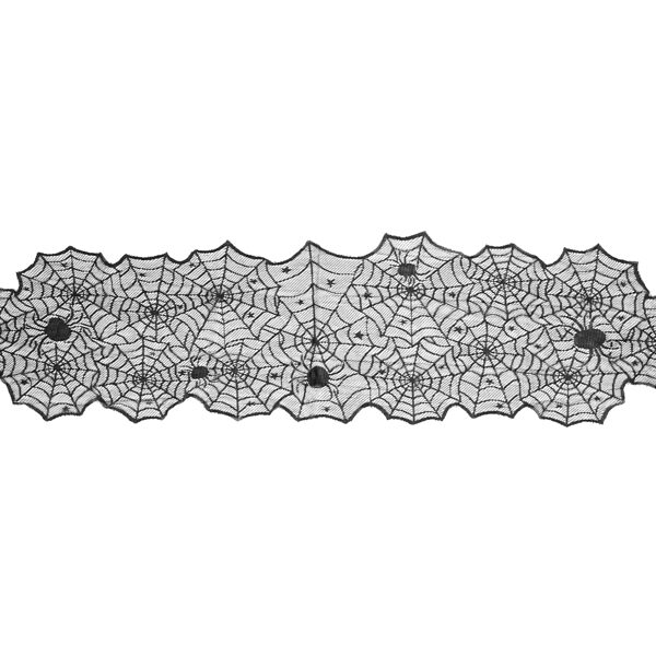 Bieżnik Pajęczyna, czarny, 185x45cm