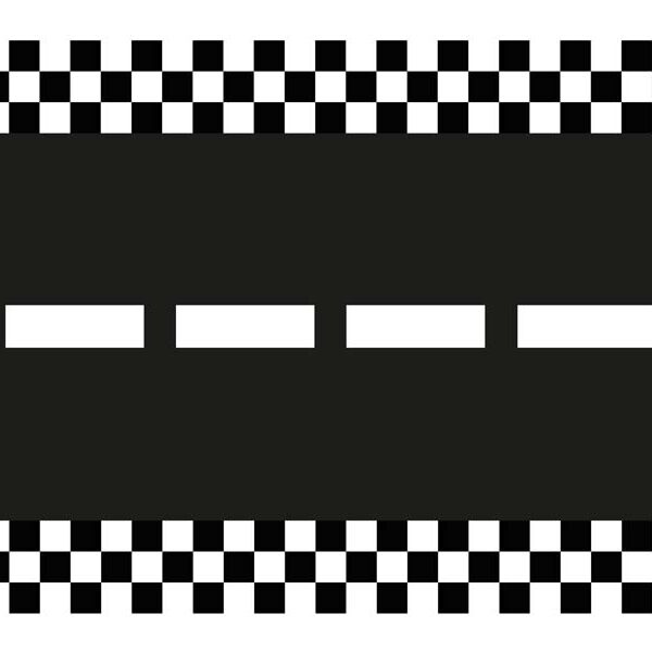 Bieżnik flizelinowy Tor wyścigowy, 40 x 500 cm