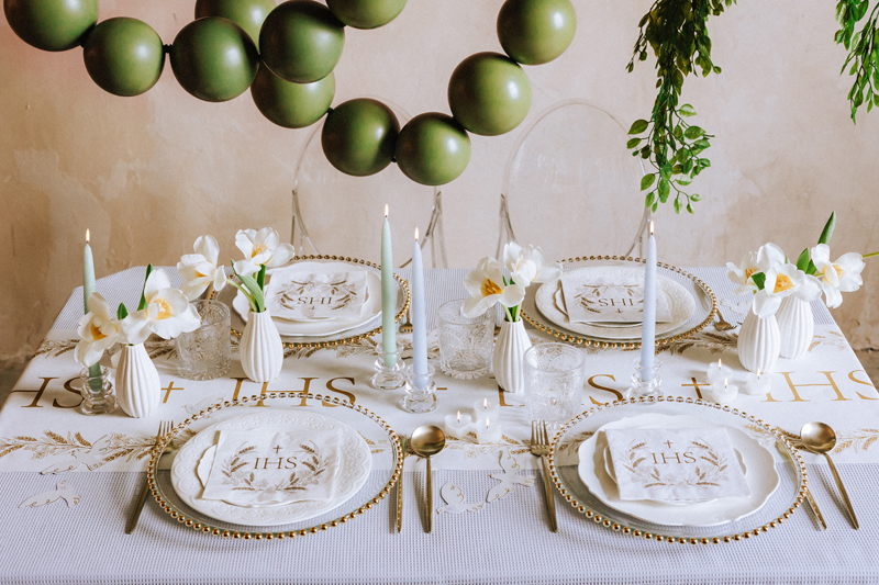 Bieżnik flizelinowy IHS, 40 x 500 cm - obrazek 4