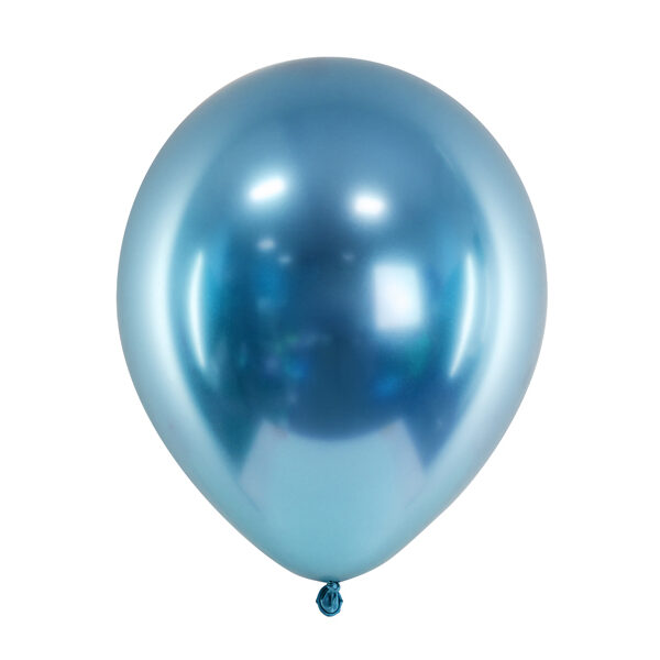 Balony Glossy 30cm, niebieski (1 op. / 10 szt.)