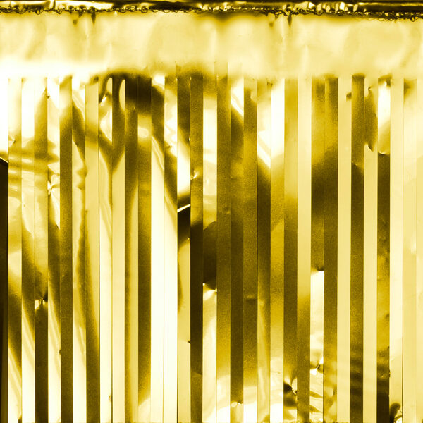 Kurtyna Party, złoty, 18,5 x 400cm