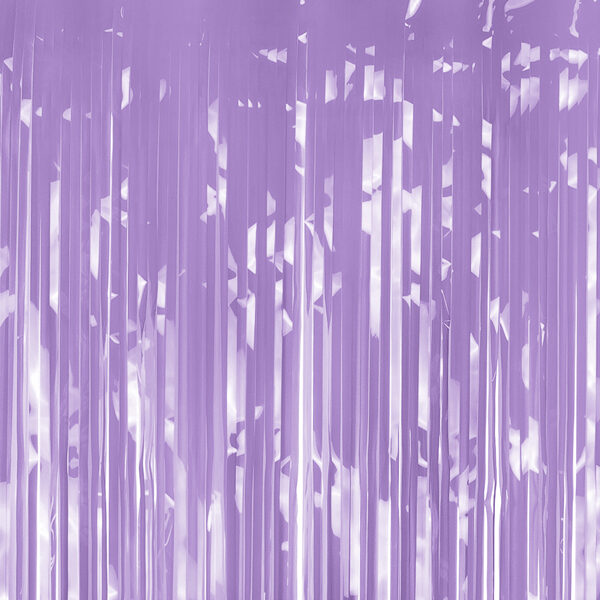 Kurtyna Party, jasny fiolet, 100x200cm