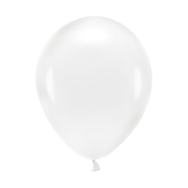 Balony Eco 26cm, transparentny (1 op. / 100 szt.)