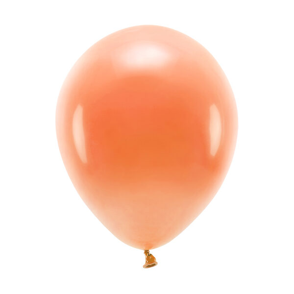 Balony Eco 26cm pastelowe, pomarańczowy (1 op. / 100 szt.)