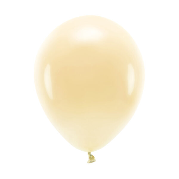 Balony Eco 26cm pastelowe, jasna brzoskwinia (1 op. / 100 szt.)
