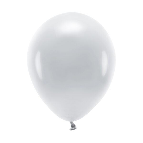 Balony Eco 26cm pastelowe, szary (1 op. / 10 szt.)