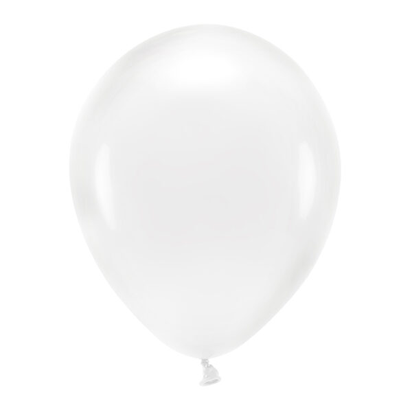 Balony Eco 30cm, transparentny (1 op. / 100 szt.)