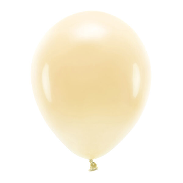 Balony Eco 30cm pastelowe, jasna brzoskwinia (1 op. / 100 szt.)